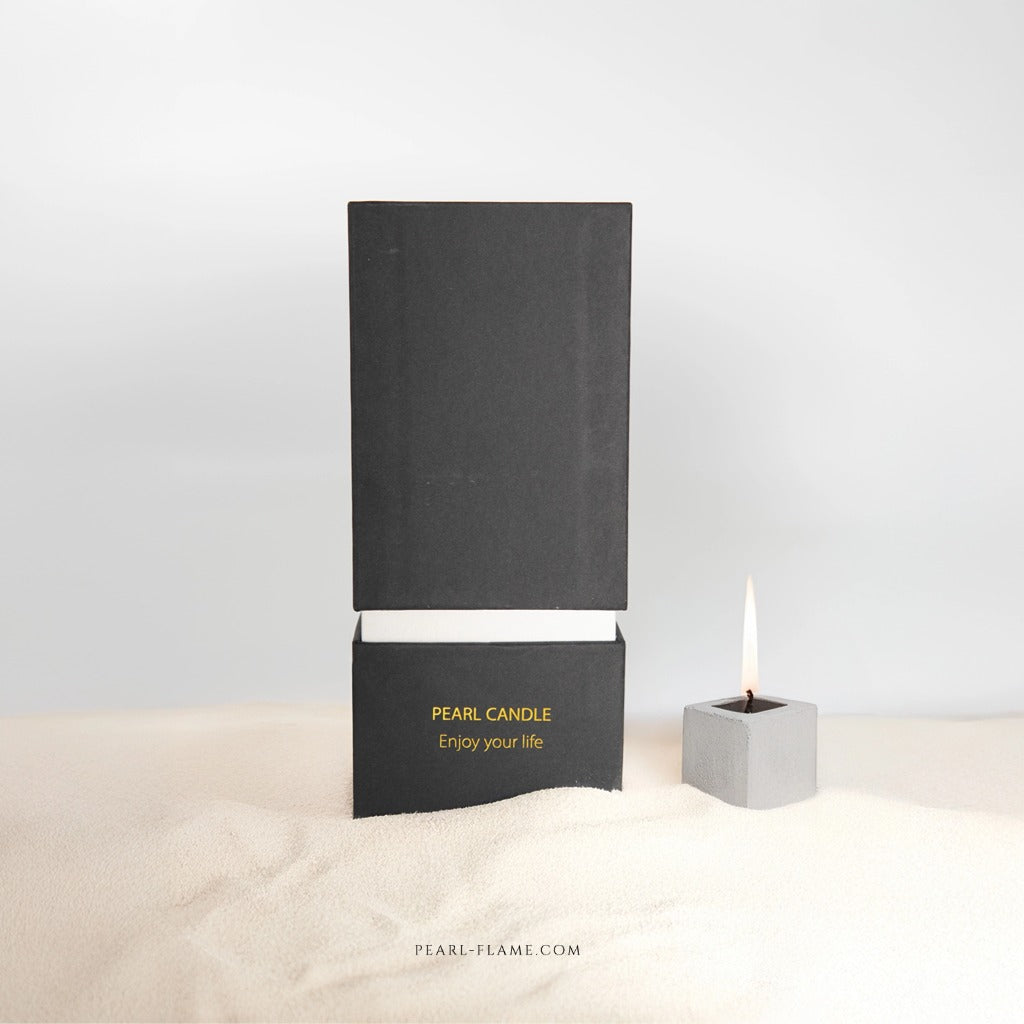 【001】Pearl&Flame - Pearl Candles （Pure White）